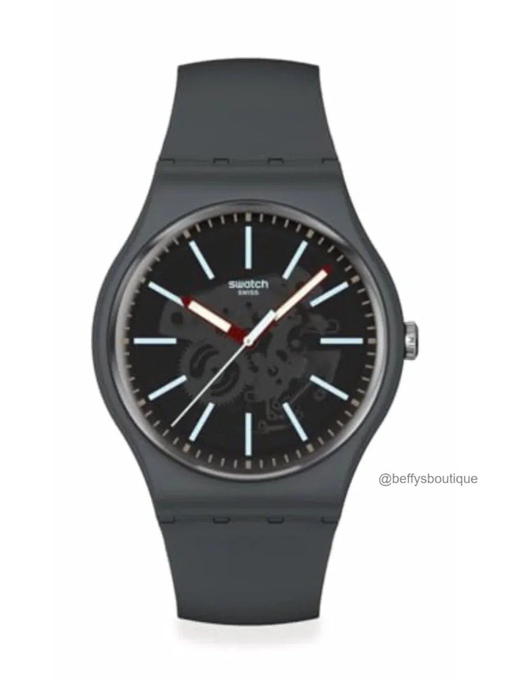 Swatch Unisex Watch 41mm Polymer Quartz Waterproof Casual